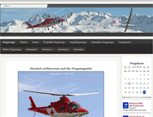 Tablet Screenshot of flugzeuge.hermannkeist.ch